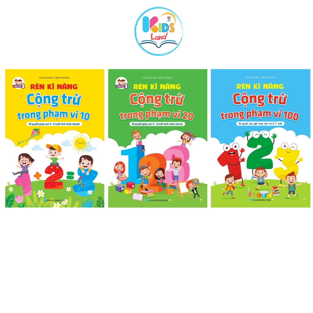 Combo Book Set of 3 to Practice Addition and Subtraction Skills for ...