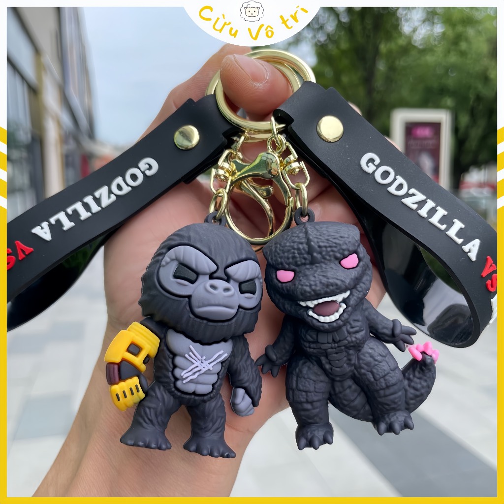 Godzilla Keychain, King Kong - Monster Universe - PVC | Shopee Singapore