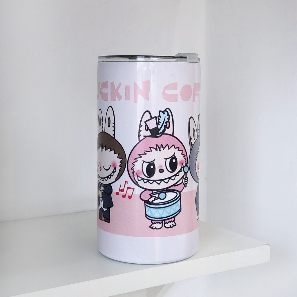 Ha Hanh Super Cute Labubu Water Bottle, 500ml Water Bottle With hot ...