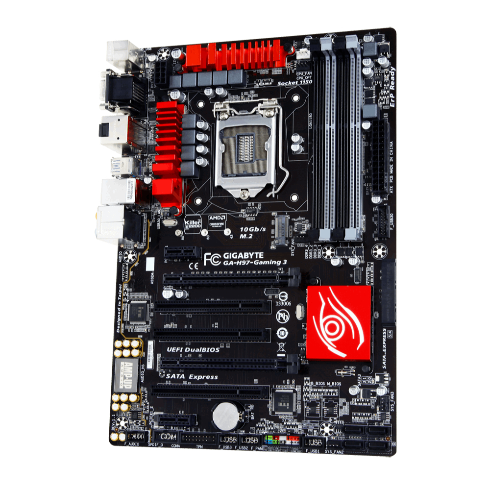 Main H97 Gaming Gigabyte Asus Likenew 99 Supports CPU Socket 1150 With M2 Nvme SSD Slot Shopee Singapore