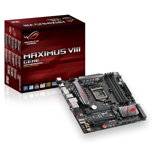 Asus MAXIMUS Vii GENE Motherboard Running Z170 chipset Supports