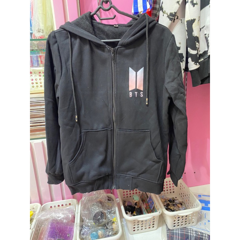 Discharge Jacket Bts Super Beautiful Matte Fabric Felt Shopee Singapore