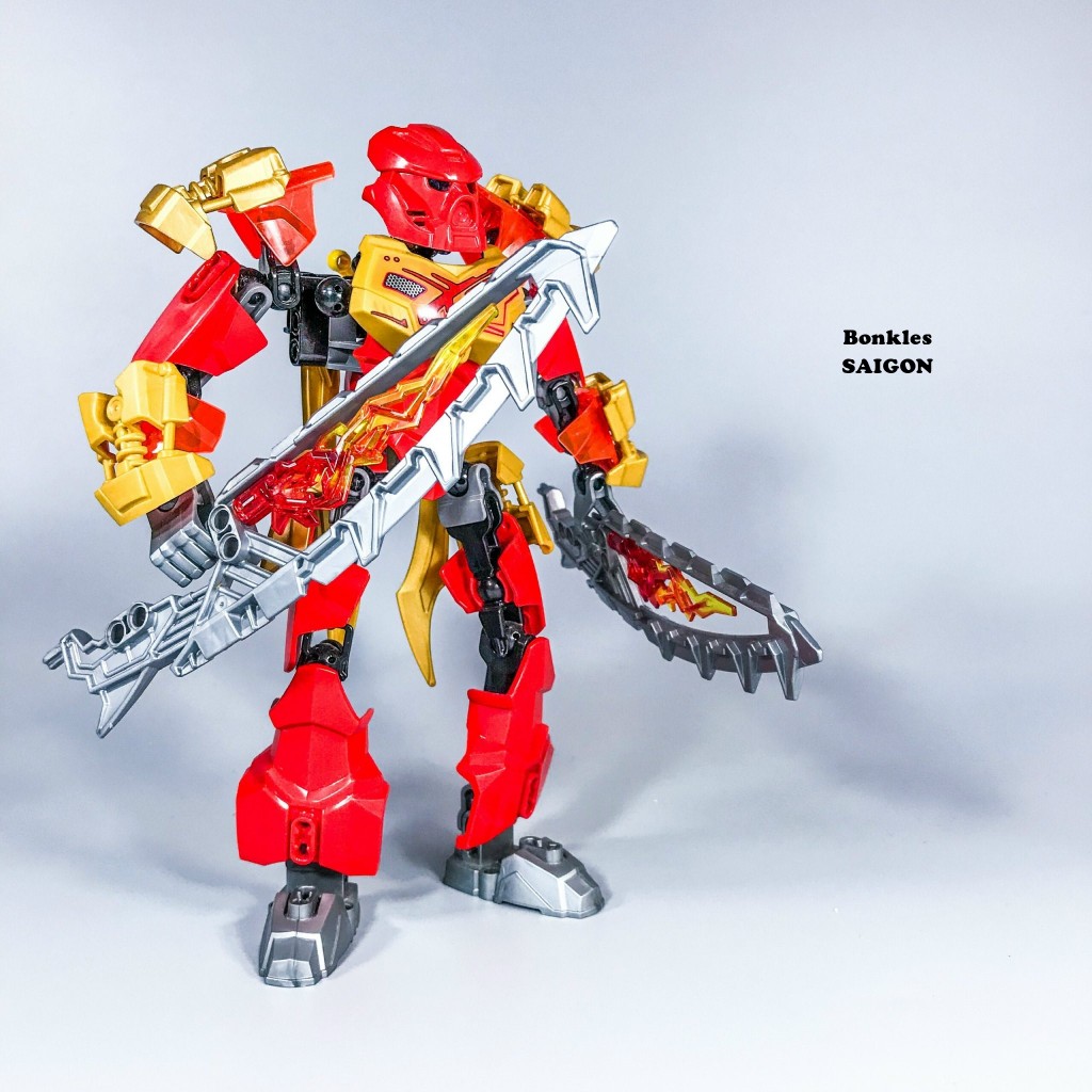 Lego Bionicle Masters 70787 Tahu Master of Fire Assembled Vintage Toy Denmark Genuine 2015 Shopee Singapore