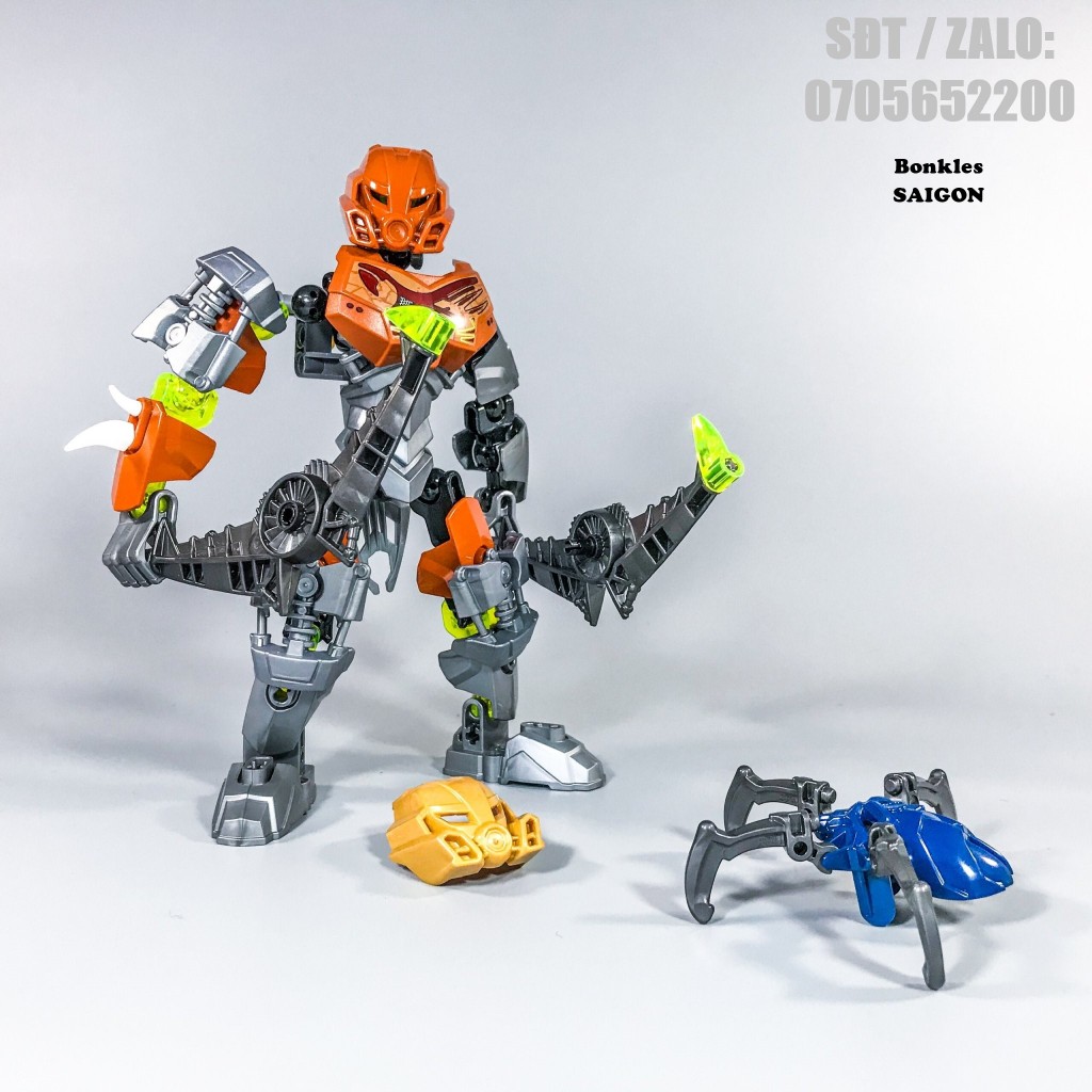 Lego Bionicle Masters 70785 Pohatu Master Of Stone Vintage Model Toy Genuine Denmark 2015