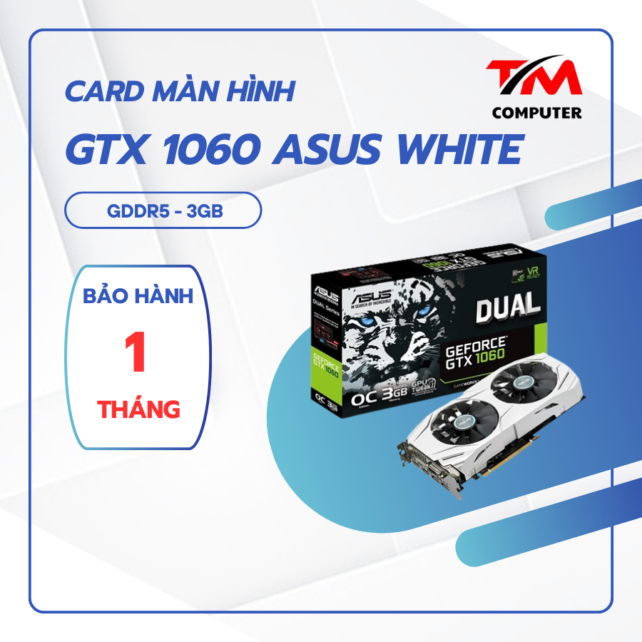 Online White asus gtx 1060 3gb