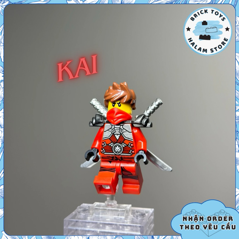 Free Exclusive card Ninjago Stone Armor minifigures assembly toy Stone Armor season 3 model