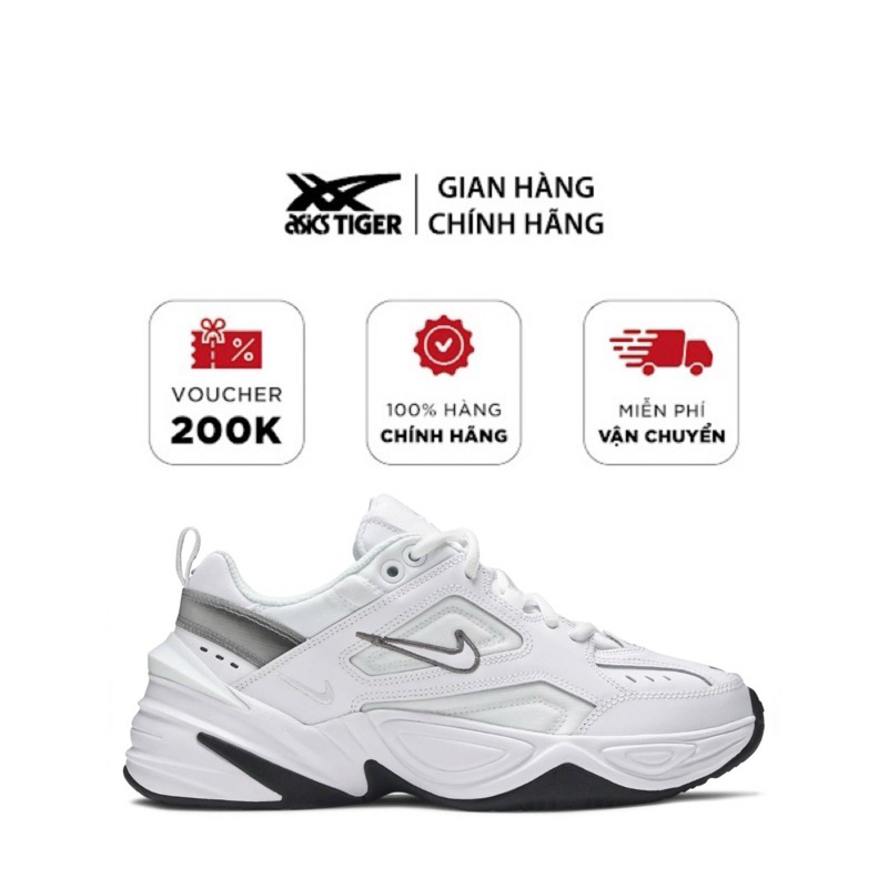 Genuine Nike M2K Tekno White Silver Shoes BQ3378 100 Shopee Singapore