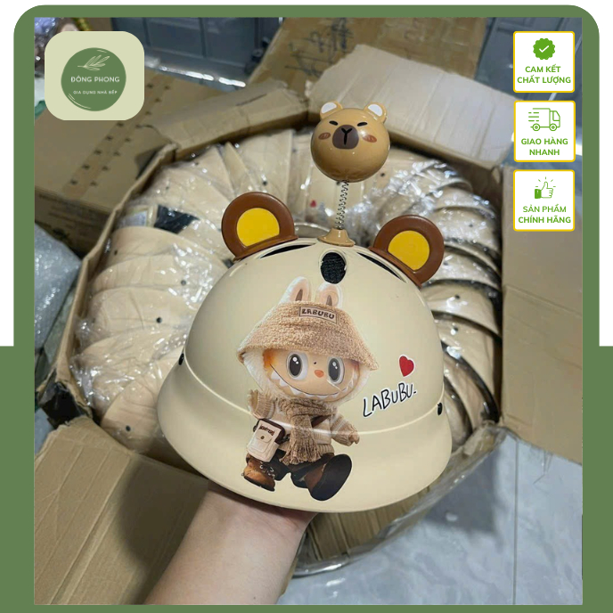 Labubu helmet, cute and hot helmet that definitely protects - Dong ...