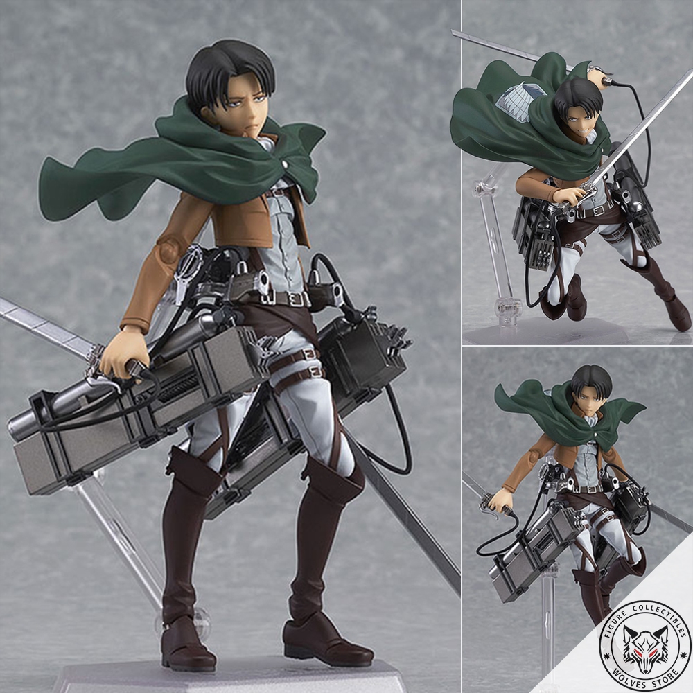 Genuine Model Figma 213: Figma Levi (Attack on Titan) | Shopee Singapore