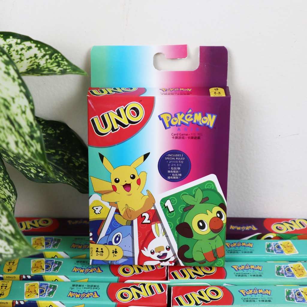 Pokemon Uno Deck - Premium cardboard 112 cards Uno Card Game | Shopee  Singapore