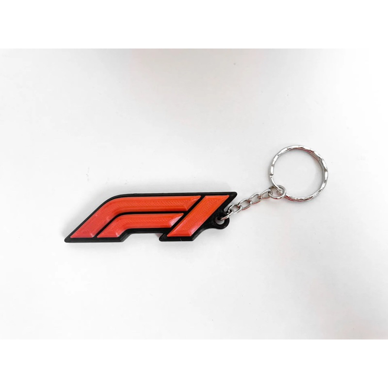 F1 Racing keychain, Formula 1 racing car keychain, 3D printed keychain ...