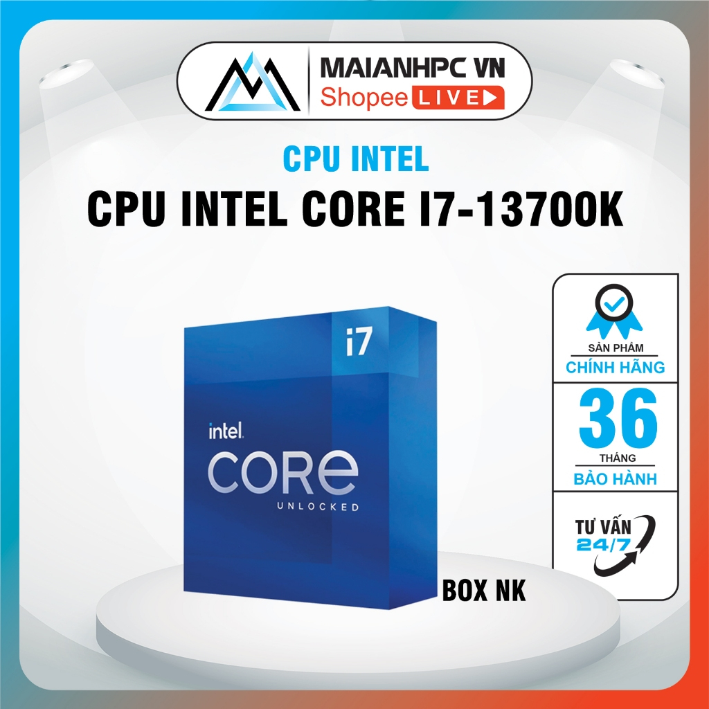 Cpu Intel Core i7 (Up To 5.40GHz, 16 Core 24 Threads, 30M Cache, Raptor ...