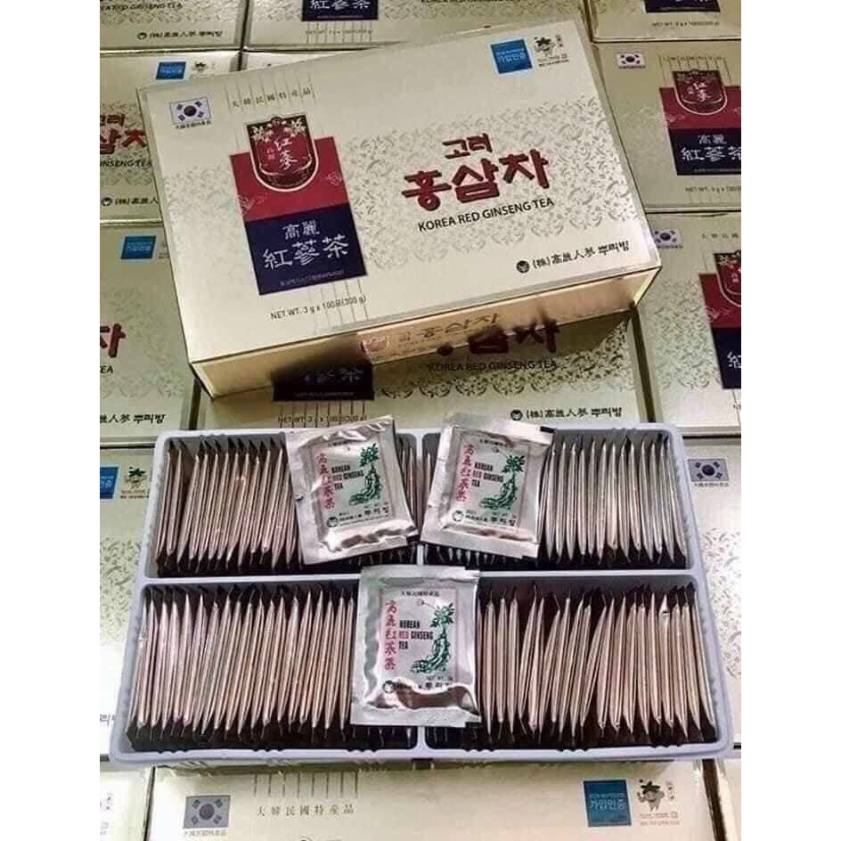 Korean Ginseng Tea Box of 100 Packs x 3g | Shopee Singapore