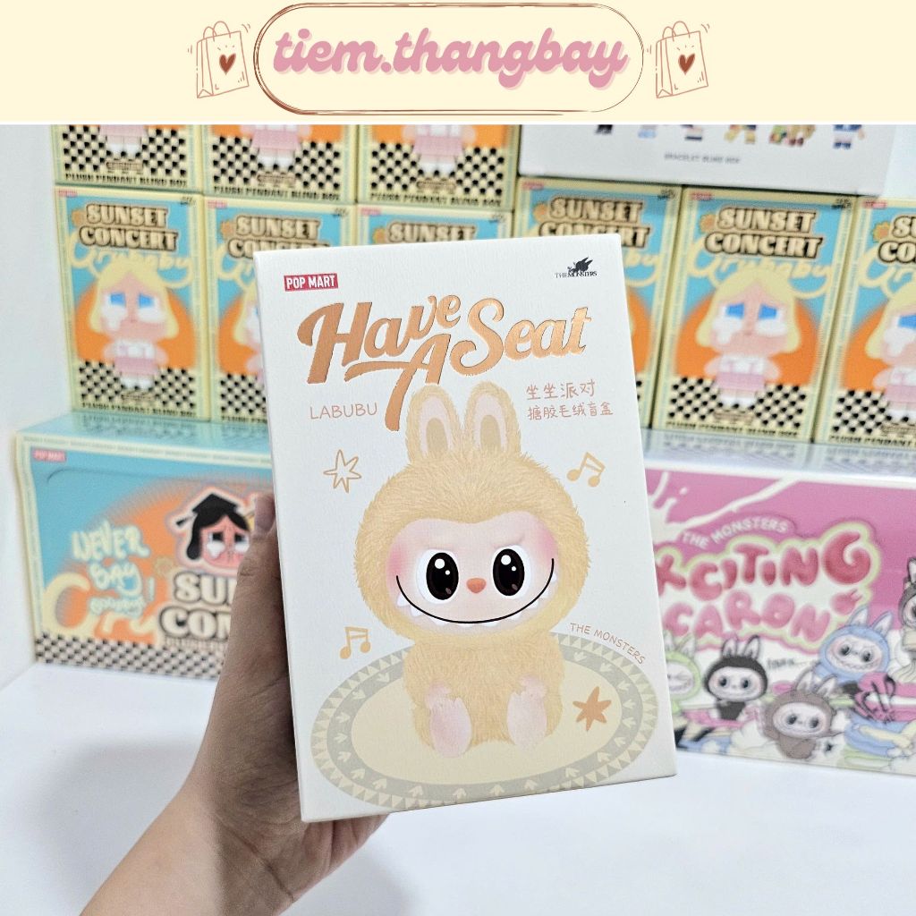 (Read description carefully) (AUTH) BLIND Box LABUBU HAVE A SEAT ...