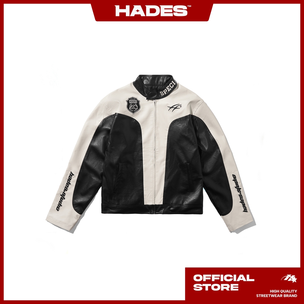 Hades 911 LEATHER JACKET - GENUINE UNISEX HADES BRAND | Shopee Singapore