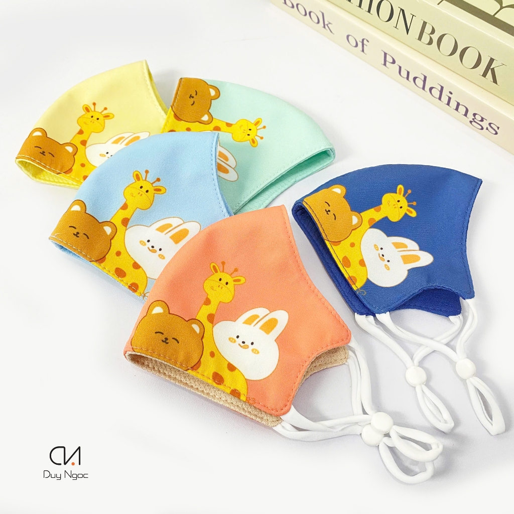 High quality Duy Ngoc Children's Cloth Mask for children from 1-3 years ...