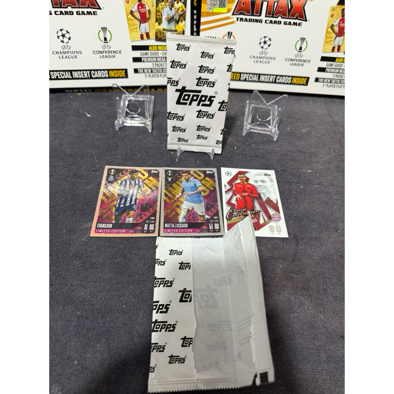 [ Limited Pack of 3 Cards ] 1x Limited Match Attax Card Pack 2024/25 24 ...