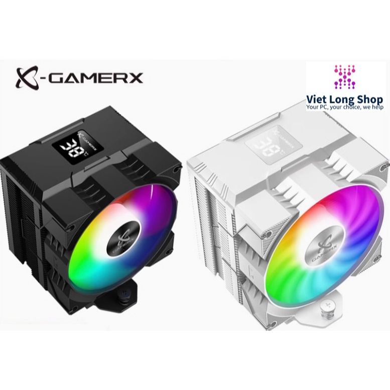Low air Cooler: Power Train X- GamerX Z-1300 ARGB CPU Cooler | Shopee ...