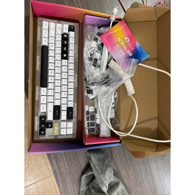 Akko ACR68 Pro 2nd Keyboard (RGB / Hotswap / AKKO CS Crystal / Gasket ...