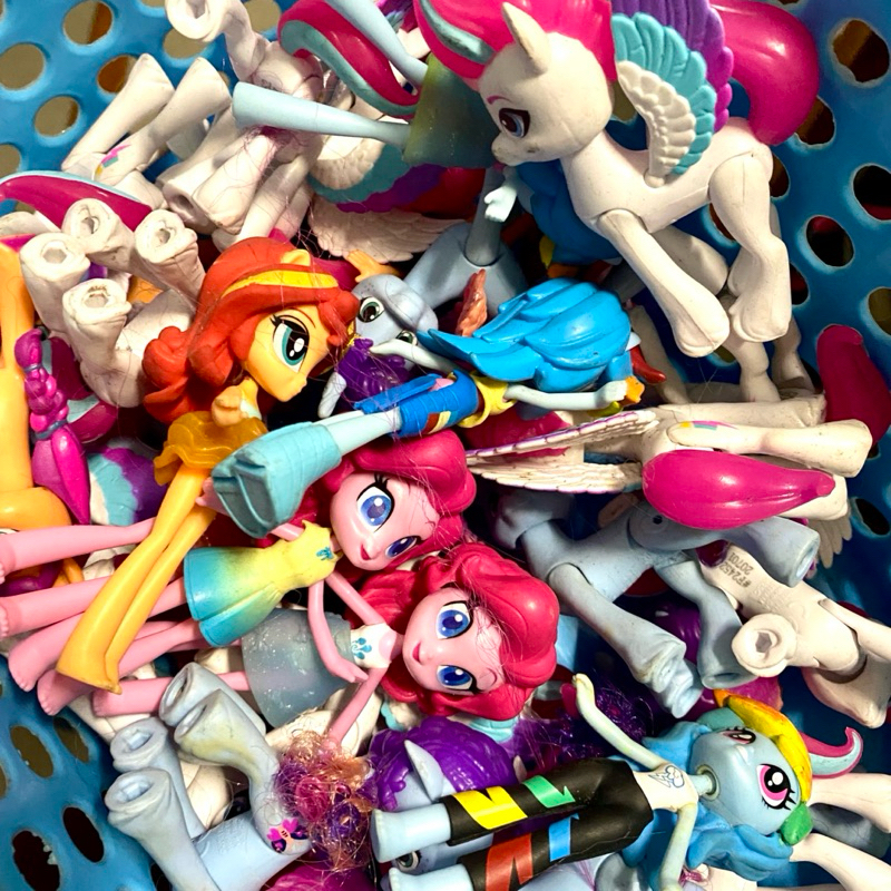 My Little Pony model and his human version from Equestria Girls (dusty ...