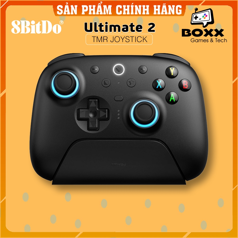8BitDo Ultimate 2 Wireless Controller with Charging Dock for PC, Laptop ...