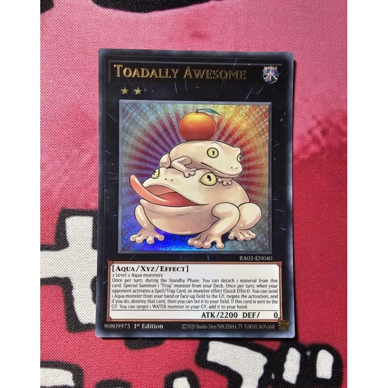 Yugioh Card : Toadally Awesome (TCG) | Shopee Singapore