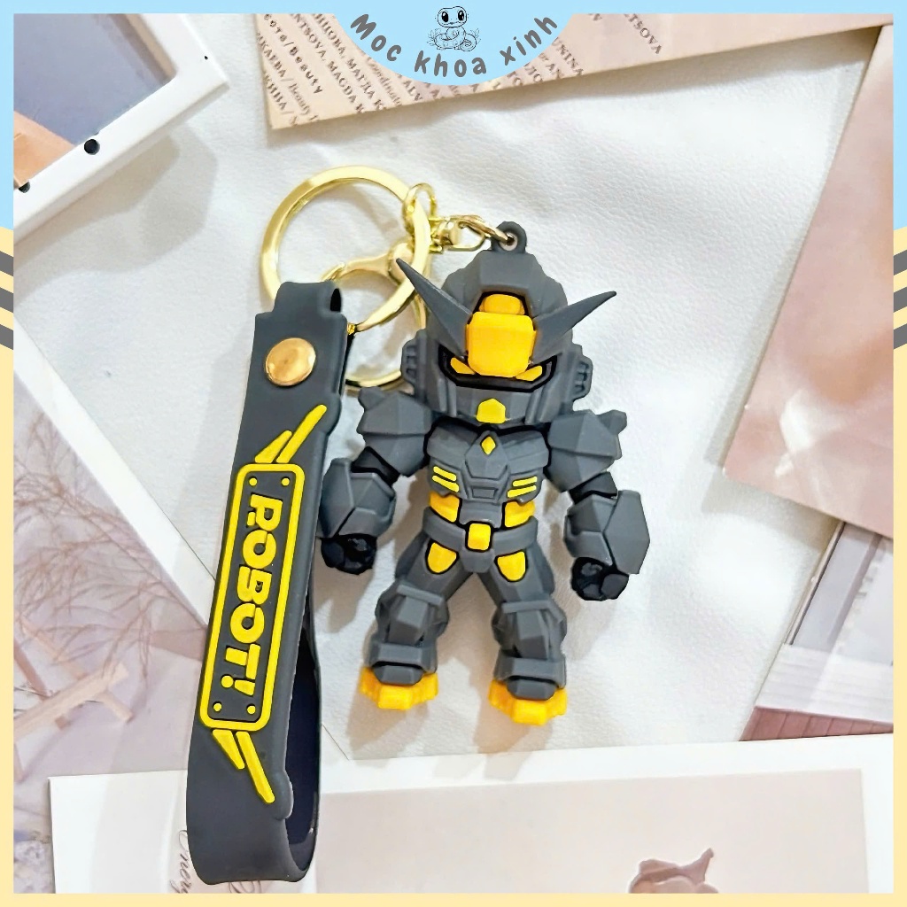 Super Quality Gundam Keychain – Mecha Robot Transformers, Cute Gift ...