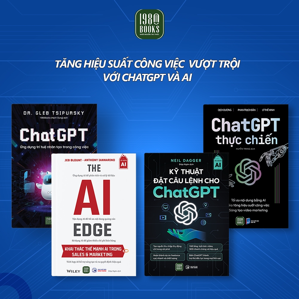 Book - Combo of 4 books: GPT Chat + Real Battle GPT Chat + The AI Edge ...