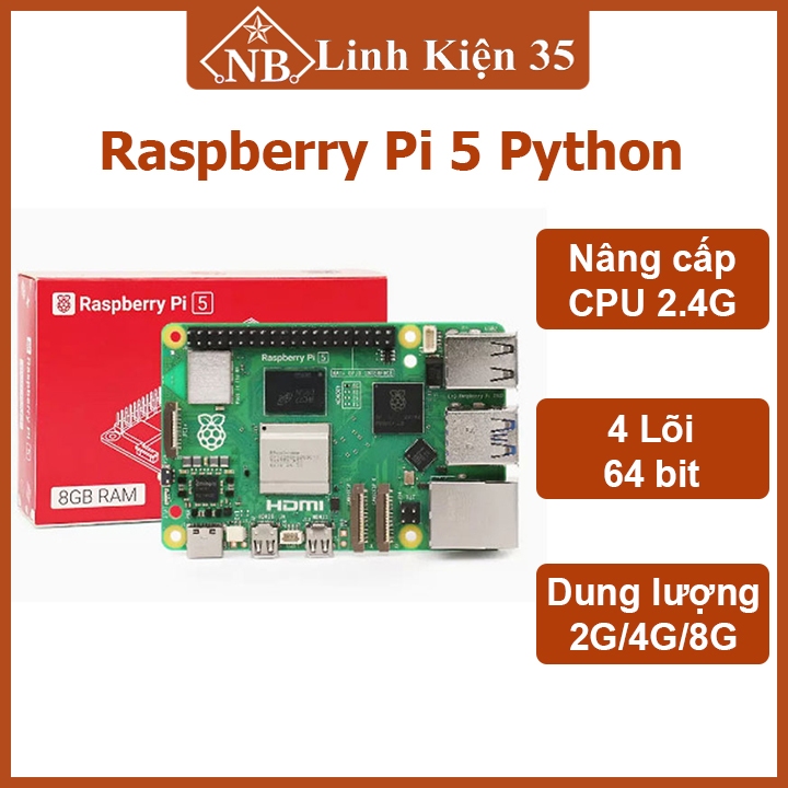 Raspberry Pi 5 Python - 2G | Shopee Singapore