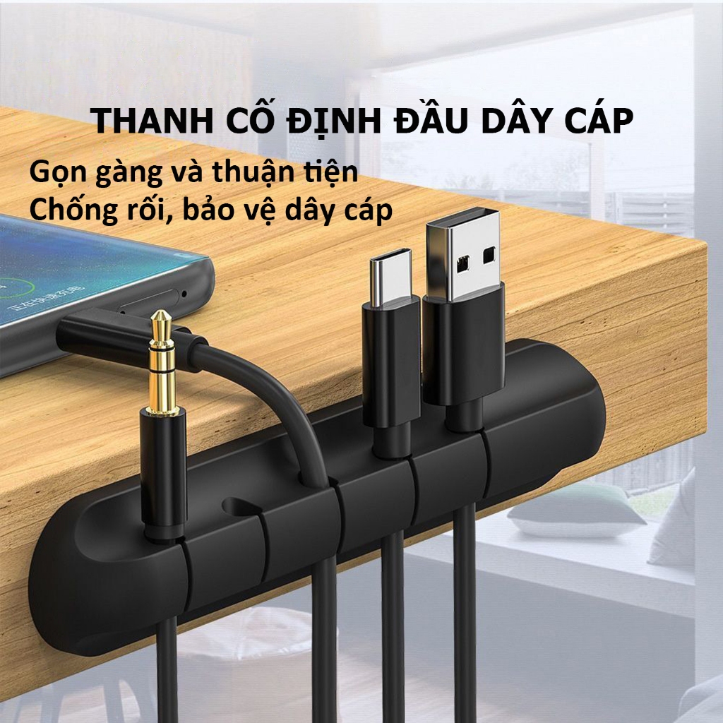 Fixed anti-tangle clip sticker for phone, computer, laptop charging ...