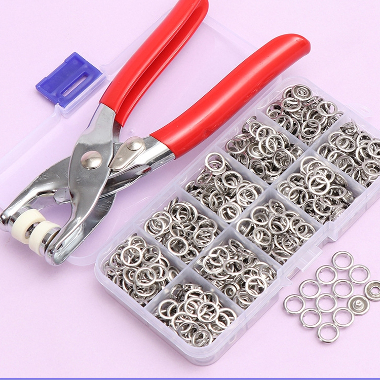 NEW Metal Button Pliers Set with 100 Multi-Purpose Parts 88620 | Shopee ...