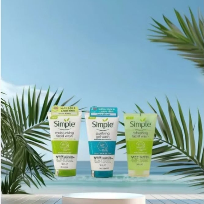 Simple Kind To Skin Refreshing Facial Wash Gel 150ml | Shopee Singapore