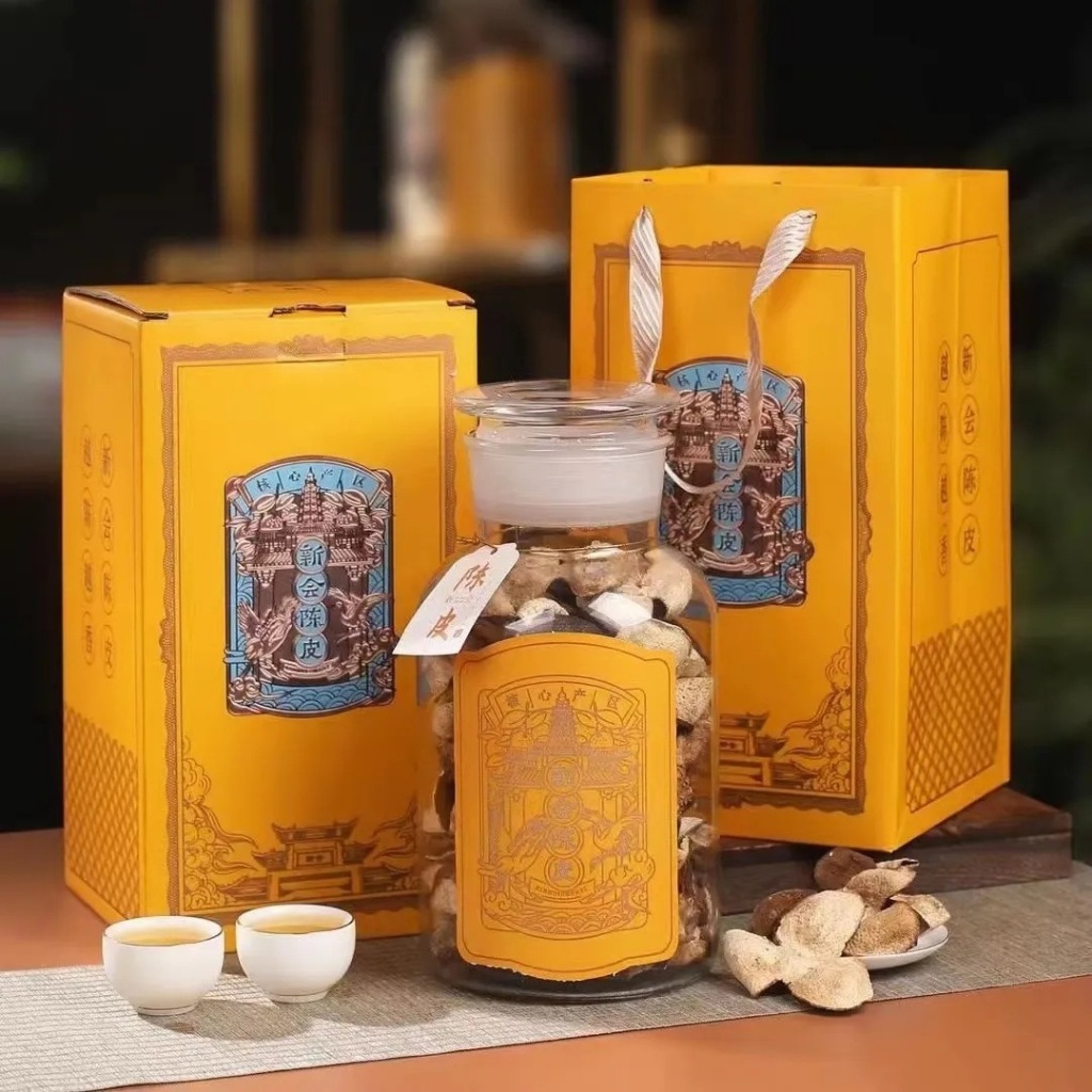 Traditional Tangerine Peel Tea for Tan Hoi and Cantonese 10 Years Old ...