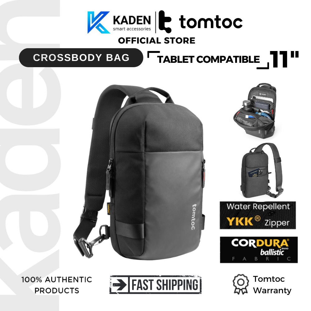 Tomtoc USA Crossbody EDC Sling Bag 14inch - T24M1D1 - GENUINE PRODUCT ...