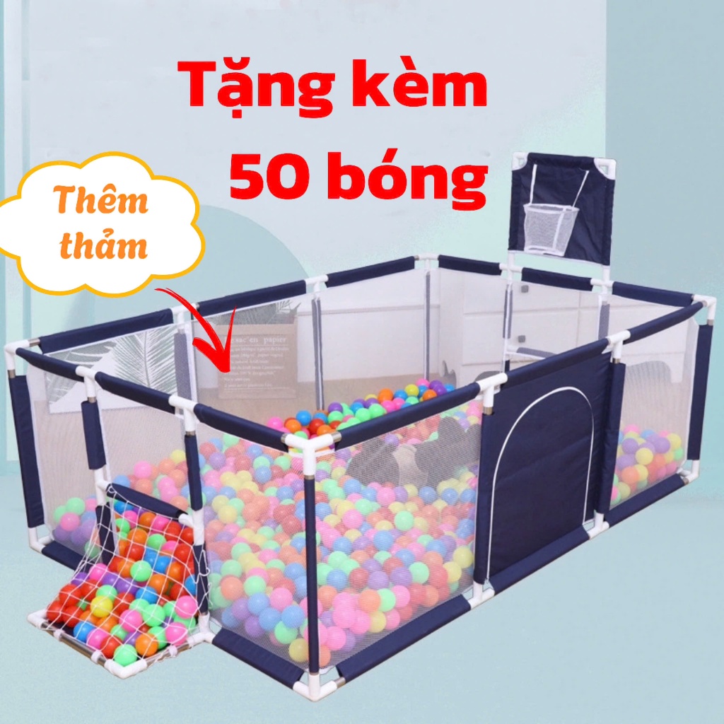 [Free 50 balls] Rectangular ball cage, ball house for children with ...