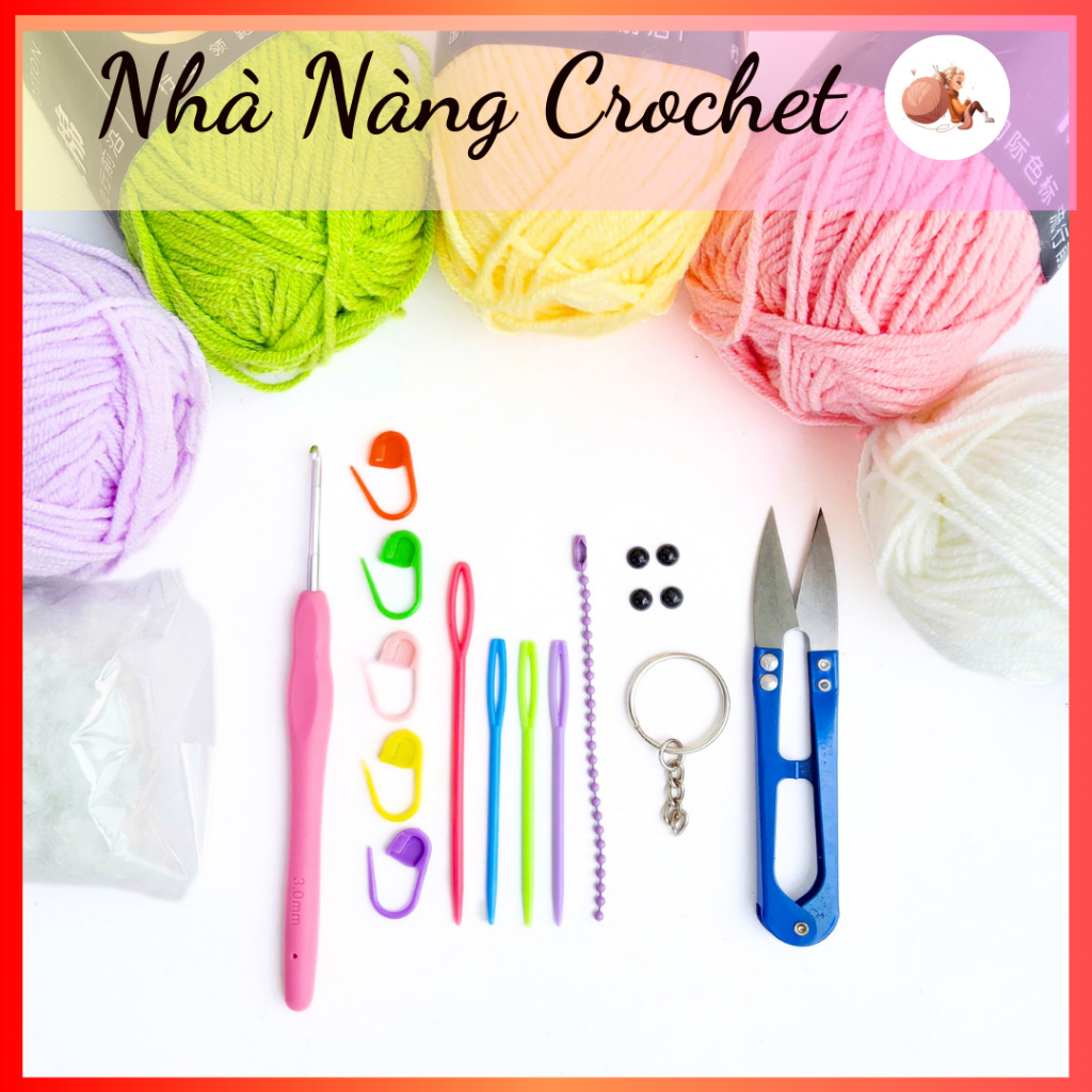 Crochet Set, Crochet Set, Crochet Combo for Beginners | Shopee Singapore