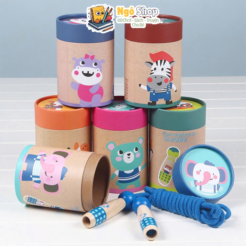 Animal Jumping Rope Toy with Cute Carrying Case for Children to Enjoy ...