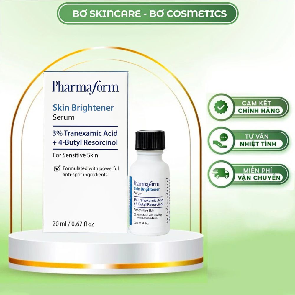 Pharmaform Skin Brightener Serum 3% Tranexamic acid + 5% Niacinamide ...