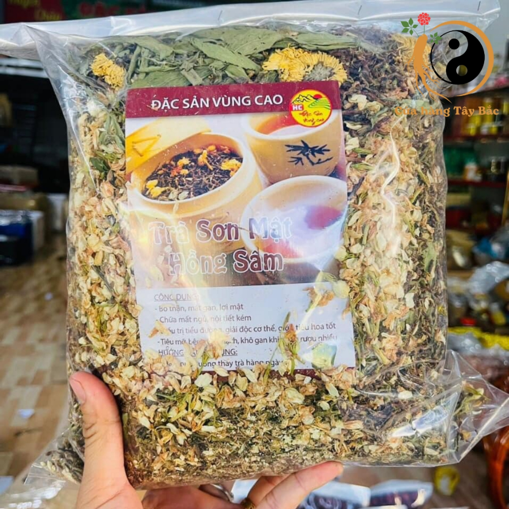 Sapa red ginseng honey tea type 1 mixed with jasmine, stevia, yellow ...