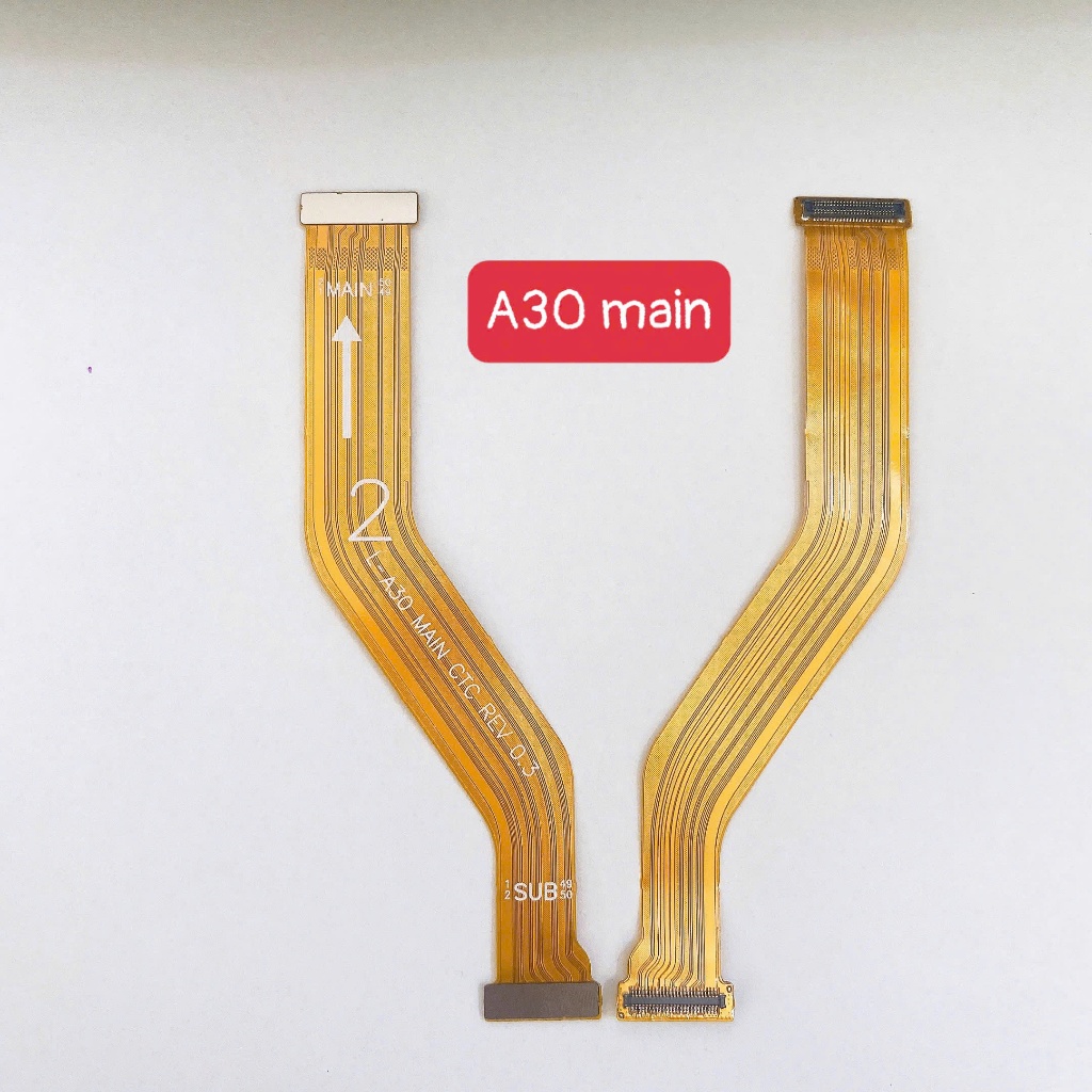 Main connection power cable, charging line, flex main board samsung a30 ...
