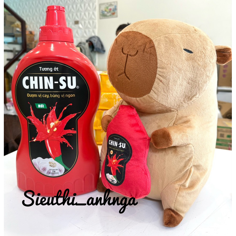 Chin-Su Chili Sauce 5Kg Super Large Gift Bear Holding Chili Sauce (No ...