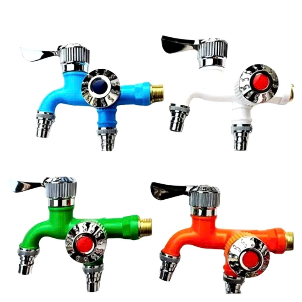 2-head faucet, two independent discharge valves, thick smart faucet ...