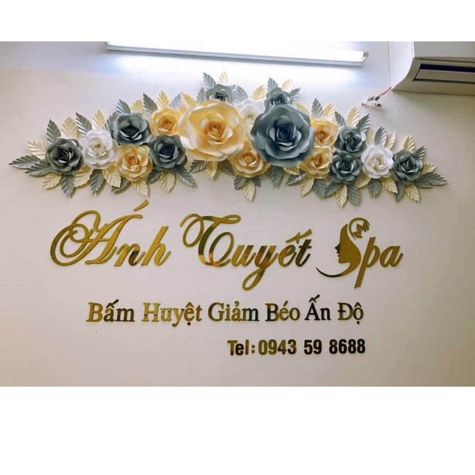 Alu Letters on Demand Logos for spa, store, company names - Wall ...