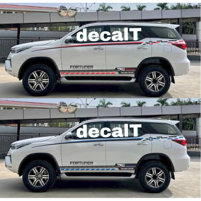 New Model Fortuner Side Sticker. New Model Fortuner Side Sticker (F1174 ...