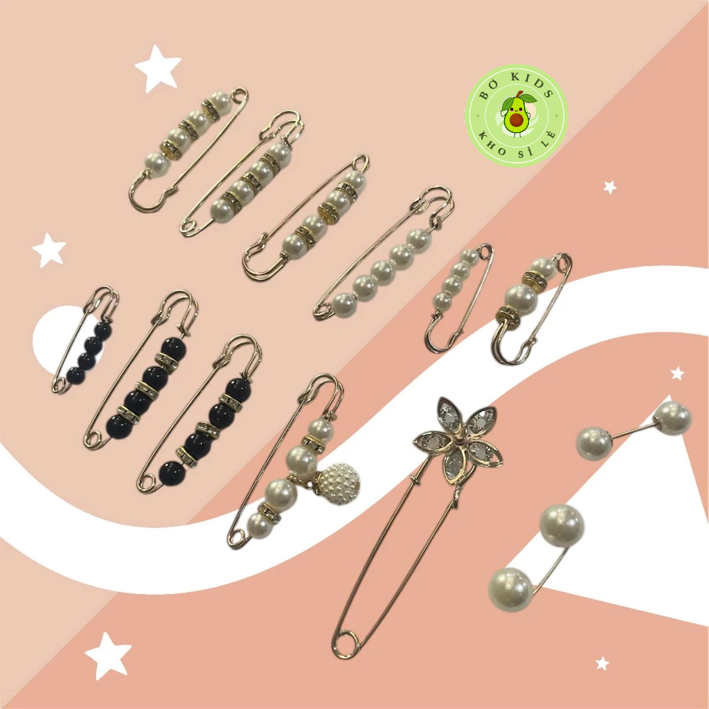 Set of 13 Waist Shrinking Clothes Pins, Decorative Buttons for Styling ...