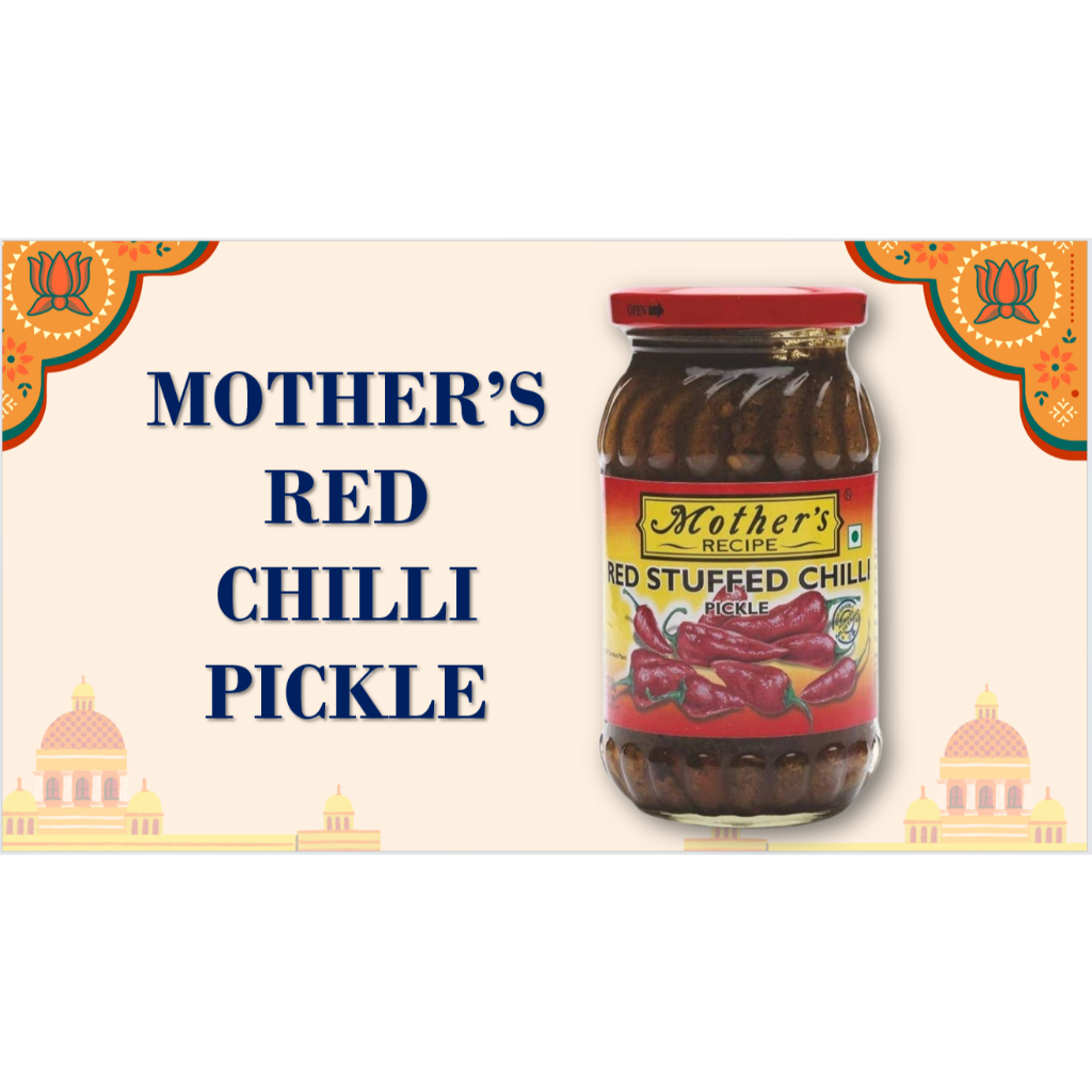 STUFFED RED CHILLI SOAKED CHILLI PICKLE (expriry date: 01/2026 ...
