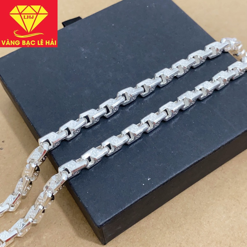S950 silver men's necklace, Le Hai gold and silver rocket chain ...