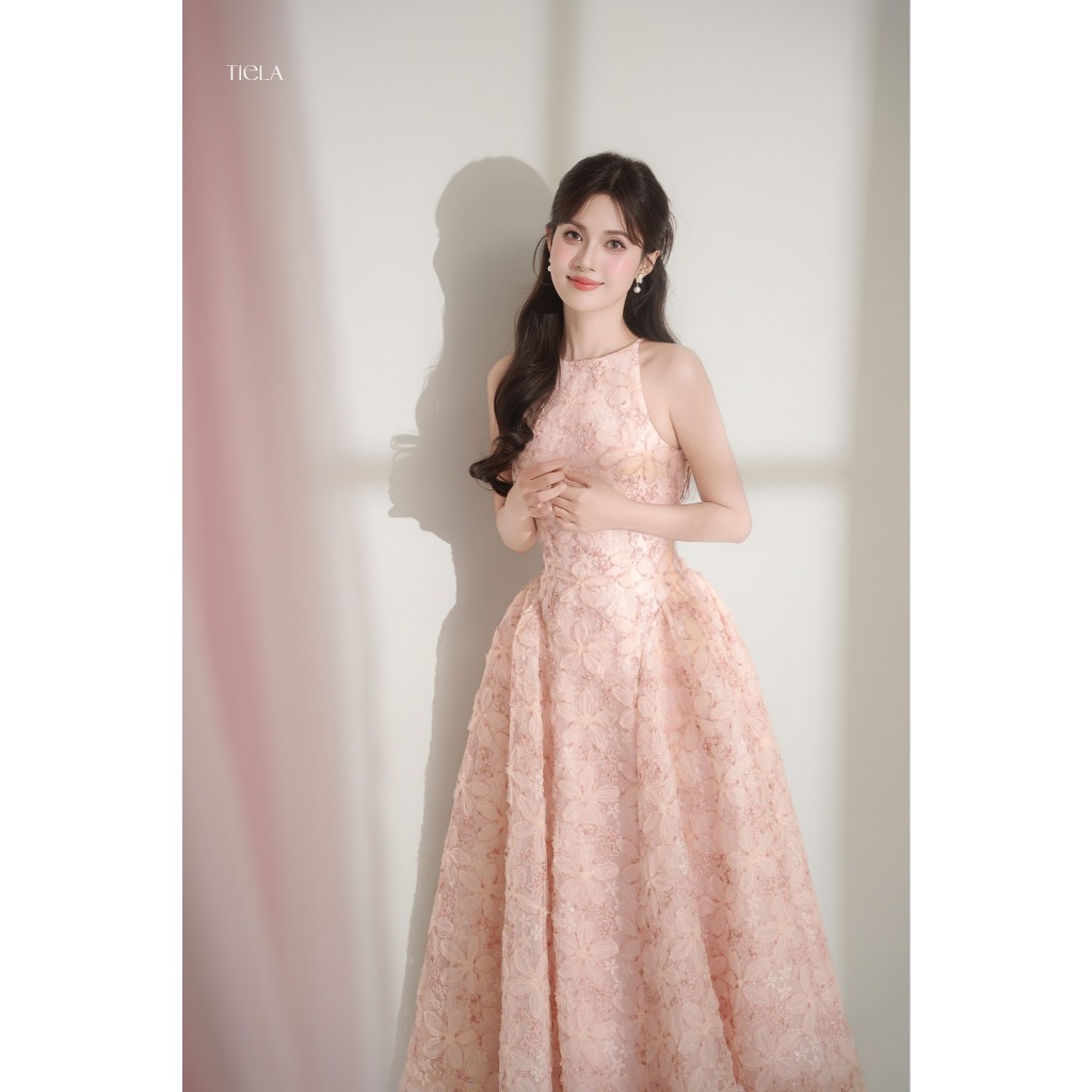 TIELA Long halter neck Dress - Briona Dress long dress dress woman