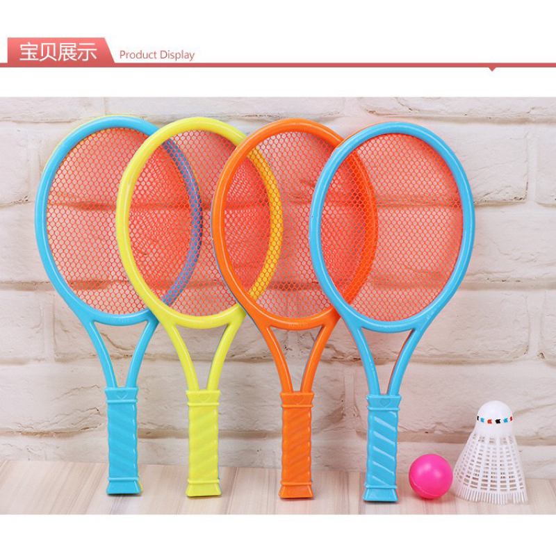 Mini feather racket for children to play and exercise | Shopee Singapore