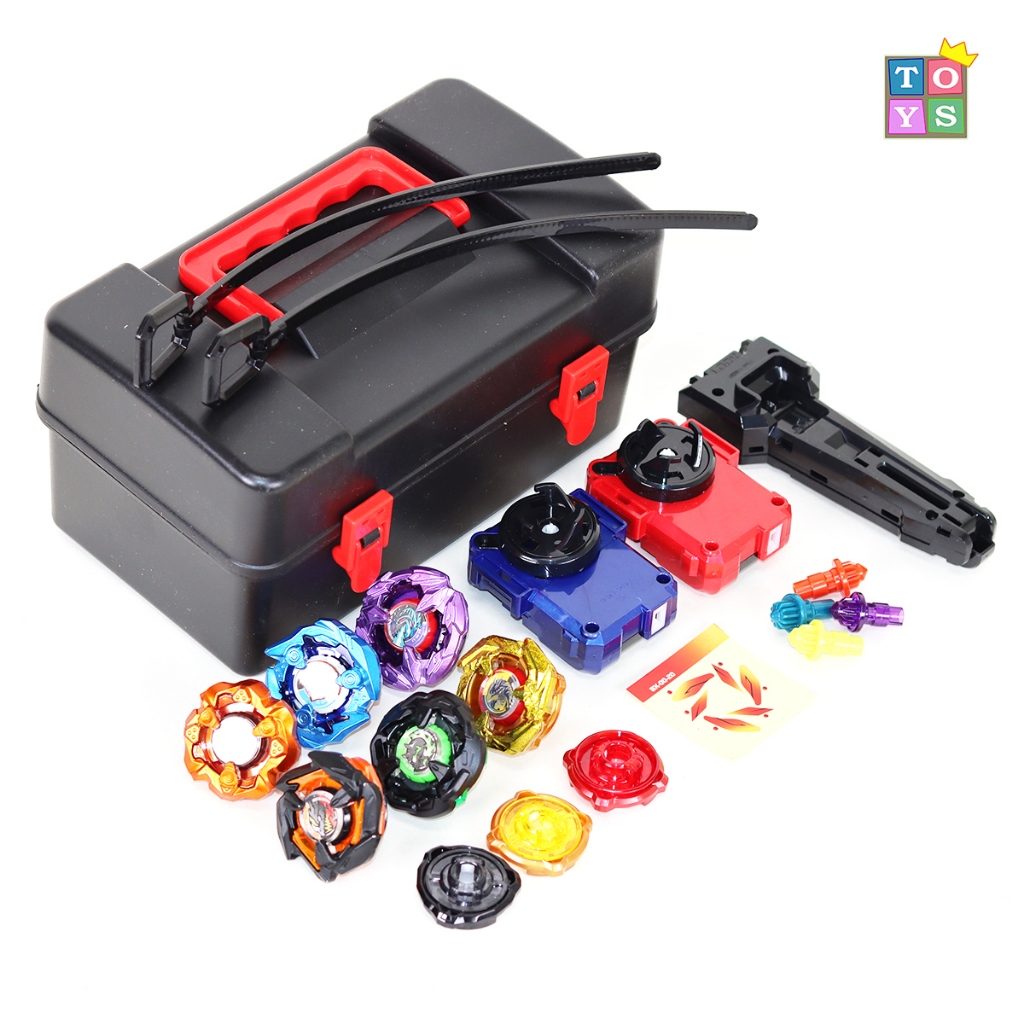 Toy Box Set of 6 Infinity Spinners B-BLADEX 20 pieces (including ...